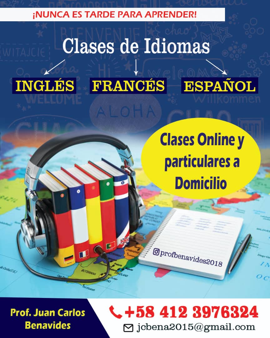 Clases de frances, ingles y español