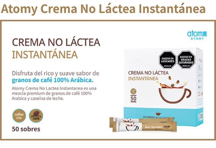 Café crema No Láctea instantánea