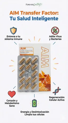 AIM Transfer Factor: El superalimento que revoluciona tu siste...