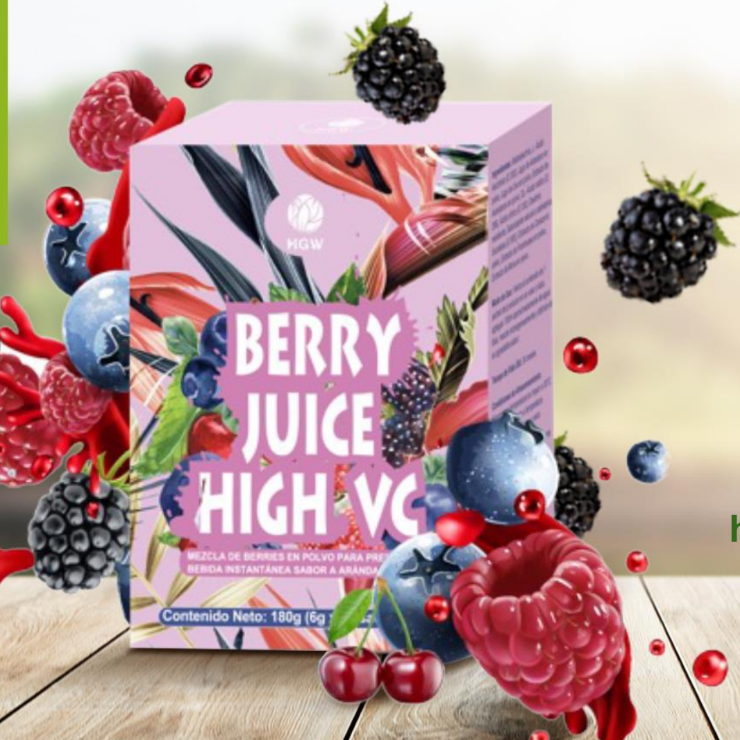 BERRY JUICE HIGH VC 6 gr x 30 Sachet Caja)