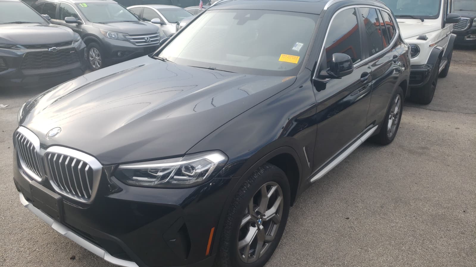 97.) 2022 BMW X3 Black. 113,000 Miles. VIN: L97838