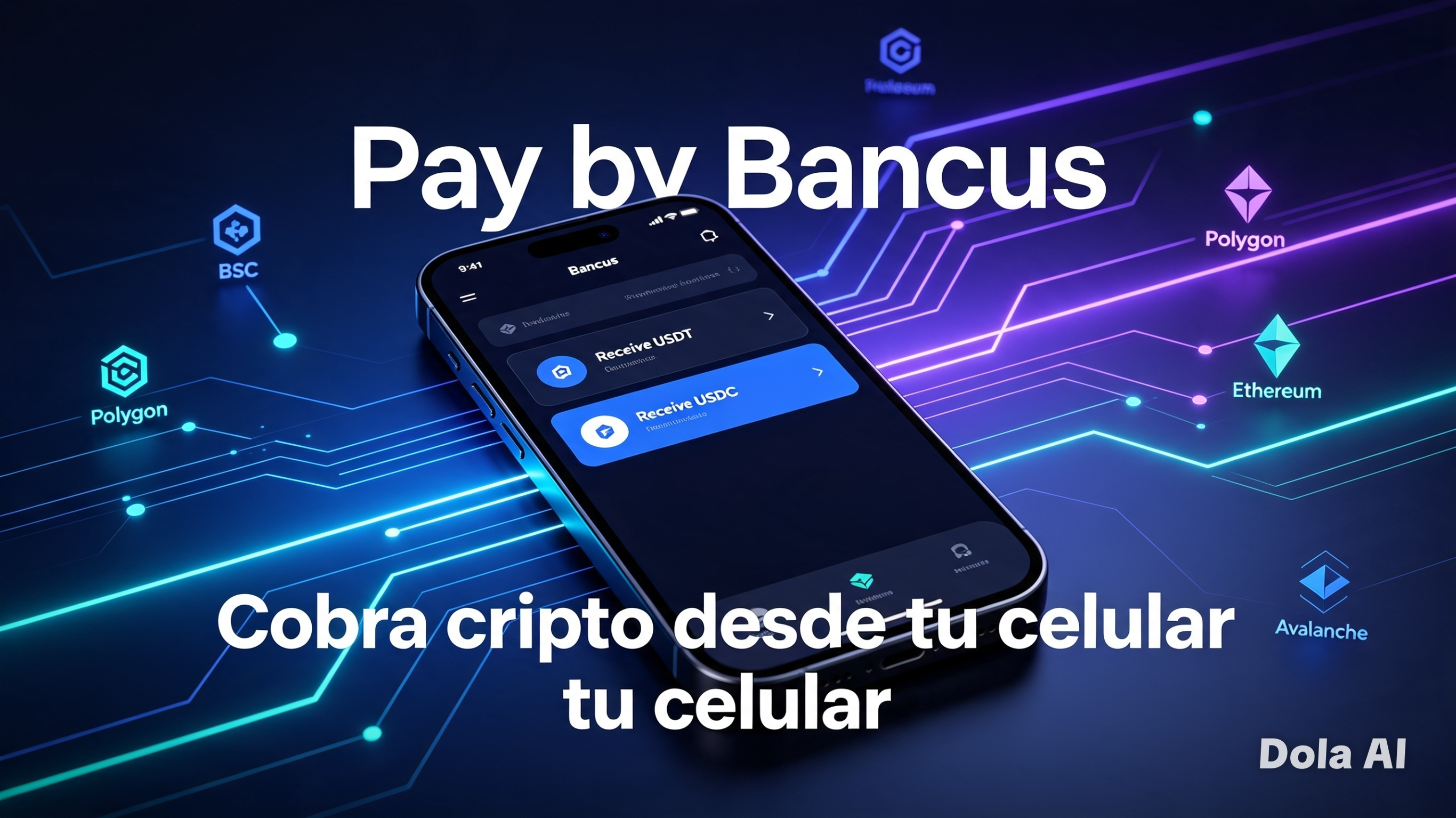 - 💸 ¡Cobra criptomonedas sin terminal física! Todo desde tu celular