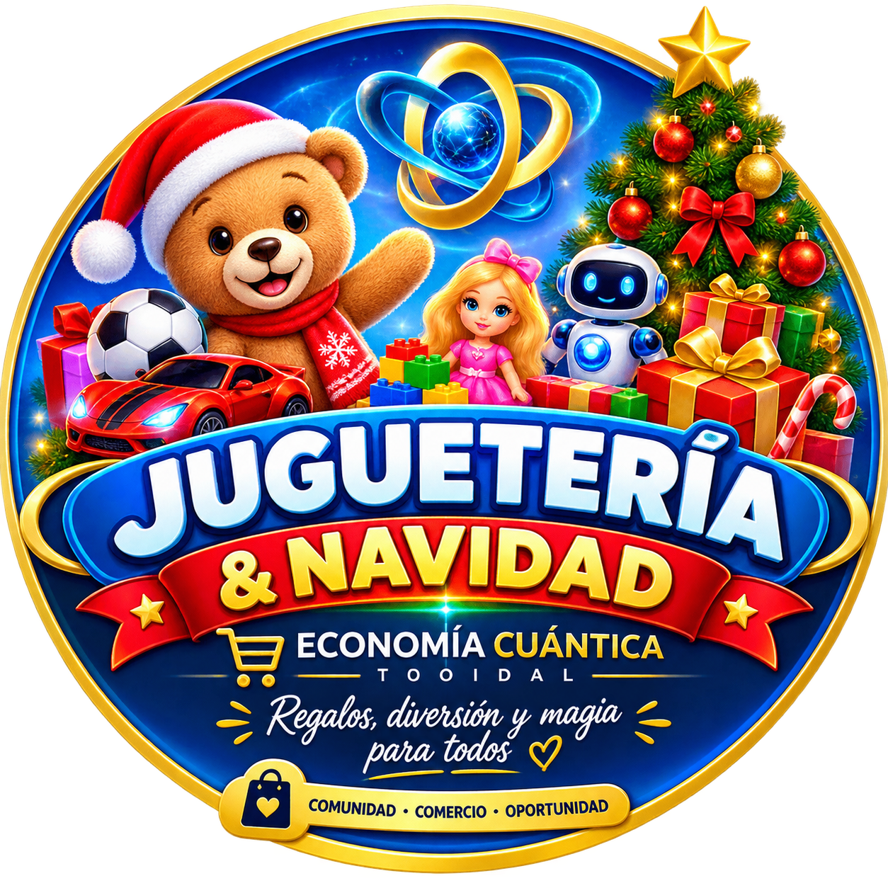 🎁 Juguetería & Navidad Economía Cuántica en Cucuta | 🧸 Juguetería / 🎄 Navidad de Confianza y Calidad